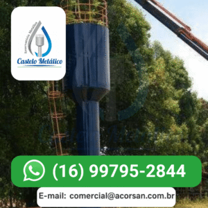 Reservatório Metálico em Aço Carbono