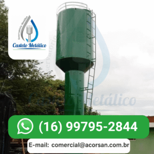 Reservatório Metálico Tipo Taça
